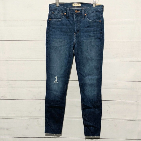 Madewell Denim - NWT Madewell 9" Mid Rise Skinny Jeans Dark Wash